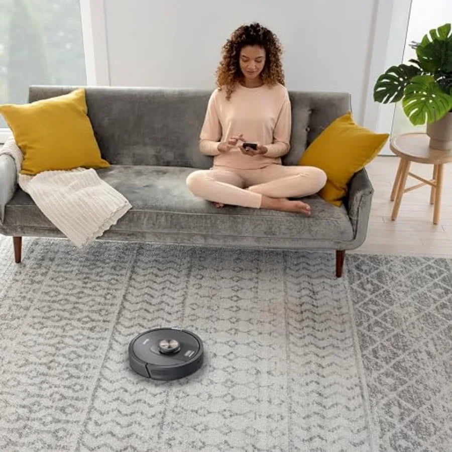 Ultra Robot Vacuum with Matrix Clean Precision Mapping 30-Day Capacity HEPA Bagless Self Empty Base Self-Cleaning Brush Renewed