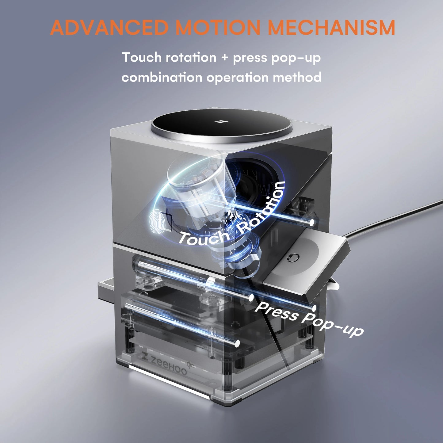 3-in-1 Rotatable Magnetic Wireless Charger Stand for iPhone 16 15 14 13 12 Samsung iWatch AirPods 3/2 Dock Fast Charging Stand