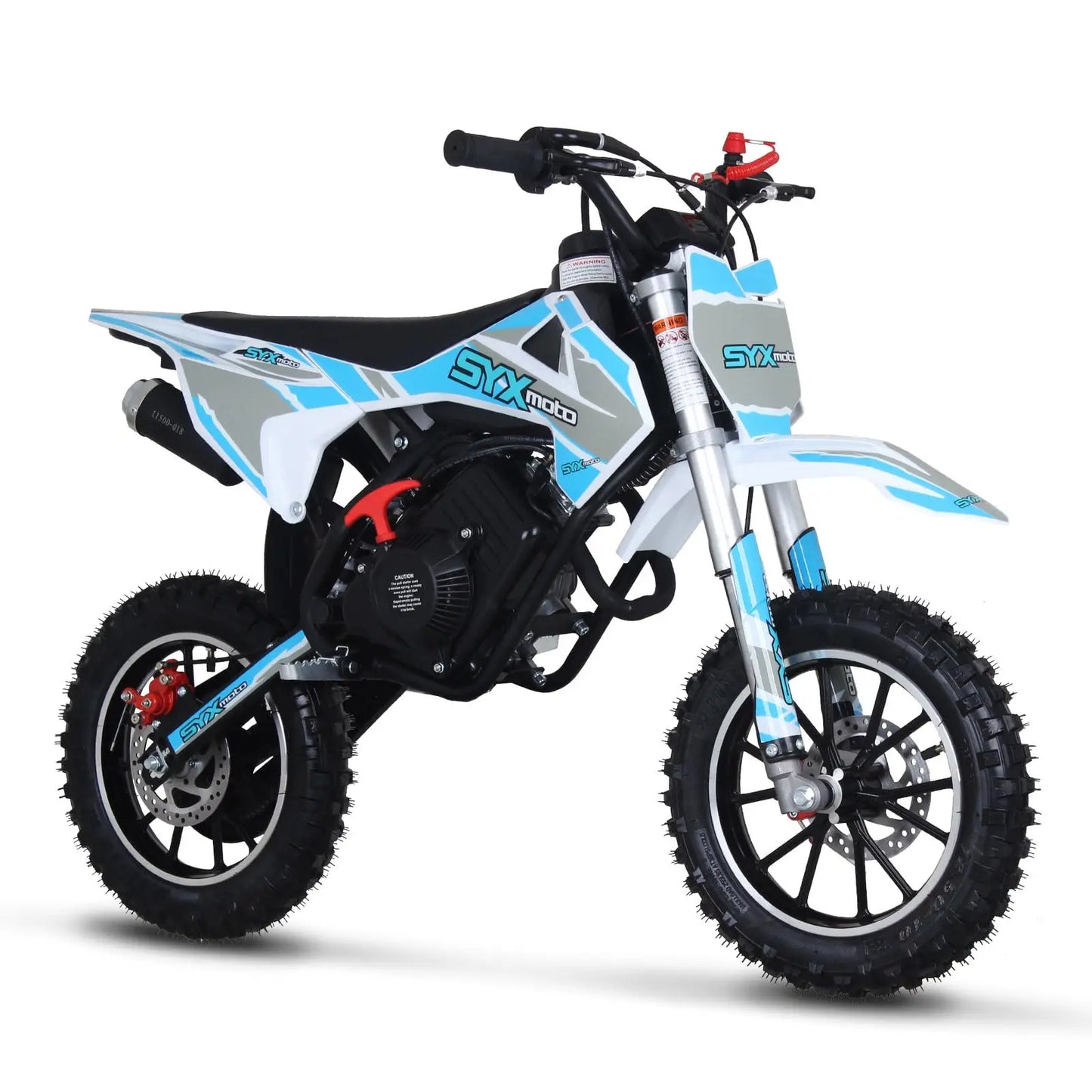 SYX MOTO 56cc Dirt Bike for Kids 4-Stroke Gas Powered Mini Pit Bike Off Road Motorcycle Gift for Children Motorcycle Dirt Bike