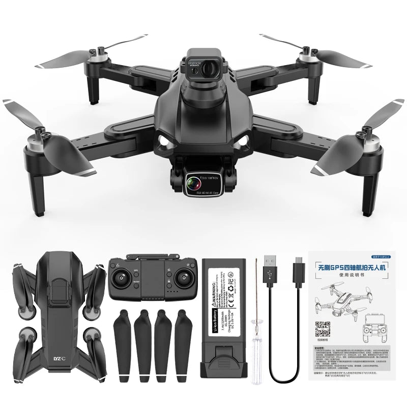 Drone L900 Pro Se / L900 Se Max 4K HD GPS Camera 5G Wifi FPV Brushless RC Helicopter 4K HD Dual Camera Drone Professional Toys