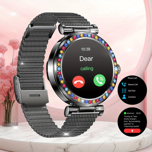 2025 new fashionable wireless calls, Smart watch, phone dialing, call notification and rejection, a variety of wallpapers