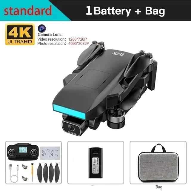 ZLL SG107 MAX RC Drone Professional 4K HD Camera GPS Intelligent UAV 5G Obstacle Avoidance WIFI Optical Flow Mode Brushles Motor