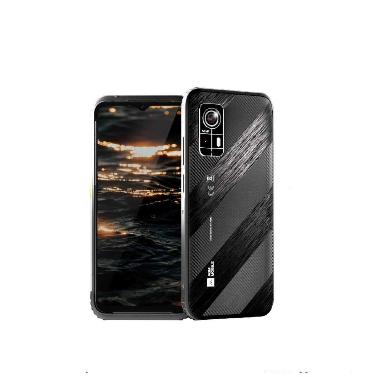 American Version AGM H6 Rugged Smartphone  50MP Cam, 8GB+256GB, 90Hz FHD+, Waterproof/Dustproof/Shockproof - Endurance Battery