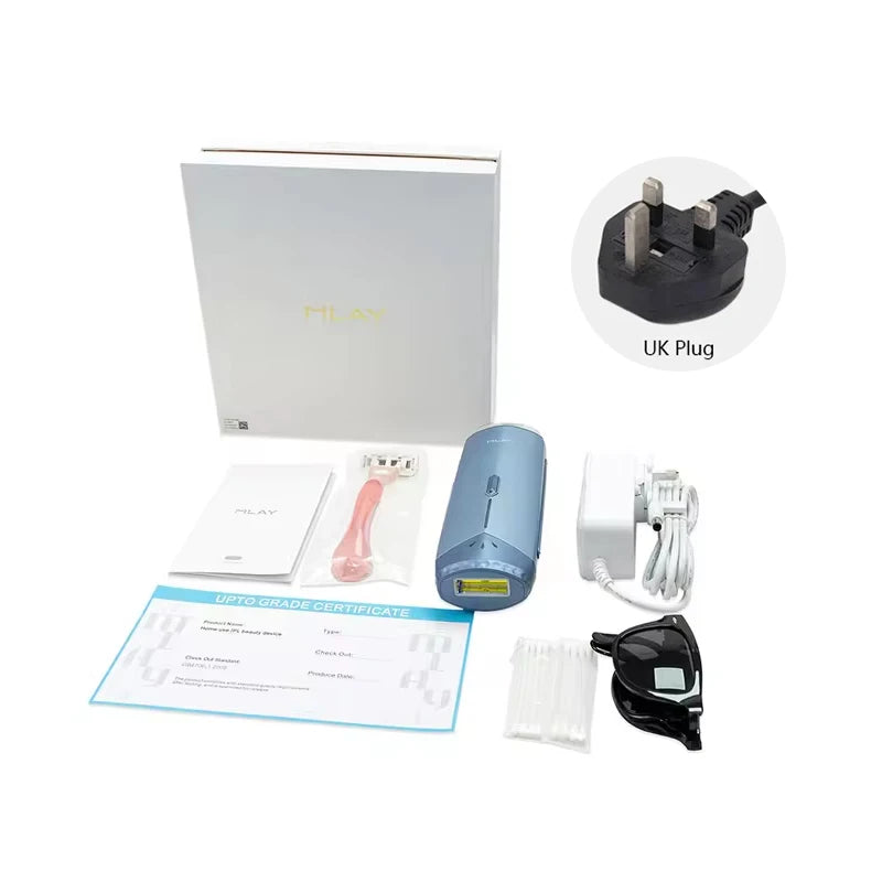 MLAY Laser Epilator T18 For Women And Men Home Use IPL Hair Removal Device Original Unlimited Flashes Lce Painless Machine