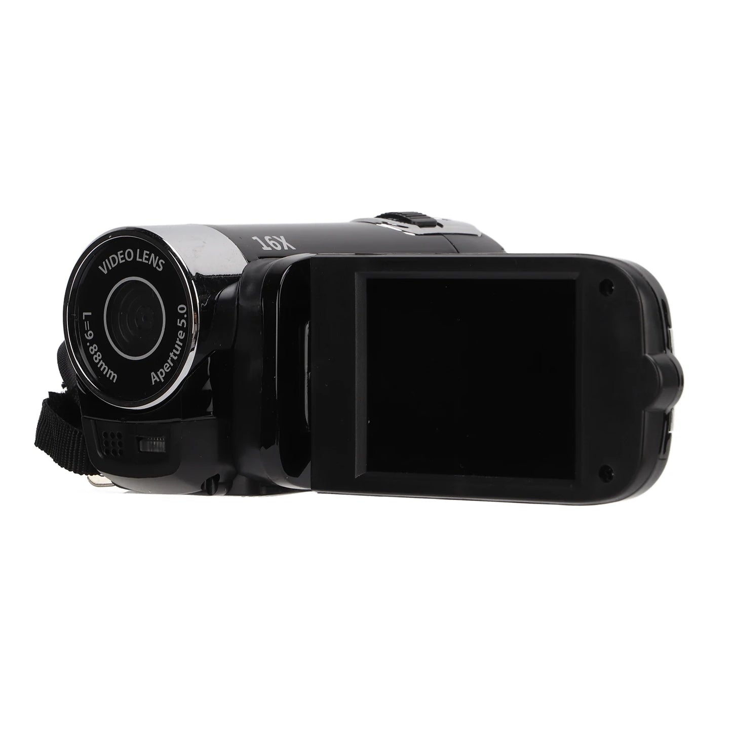 Digital Video Camera 16X Zoom Full HD Video Camera Camcorder with 270° Rotation 2.7 Inch Color Screen 1020mAh Built in Battery