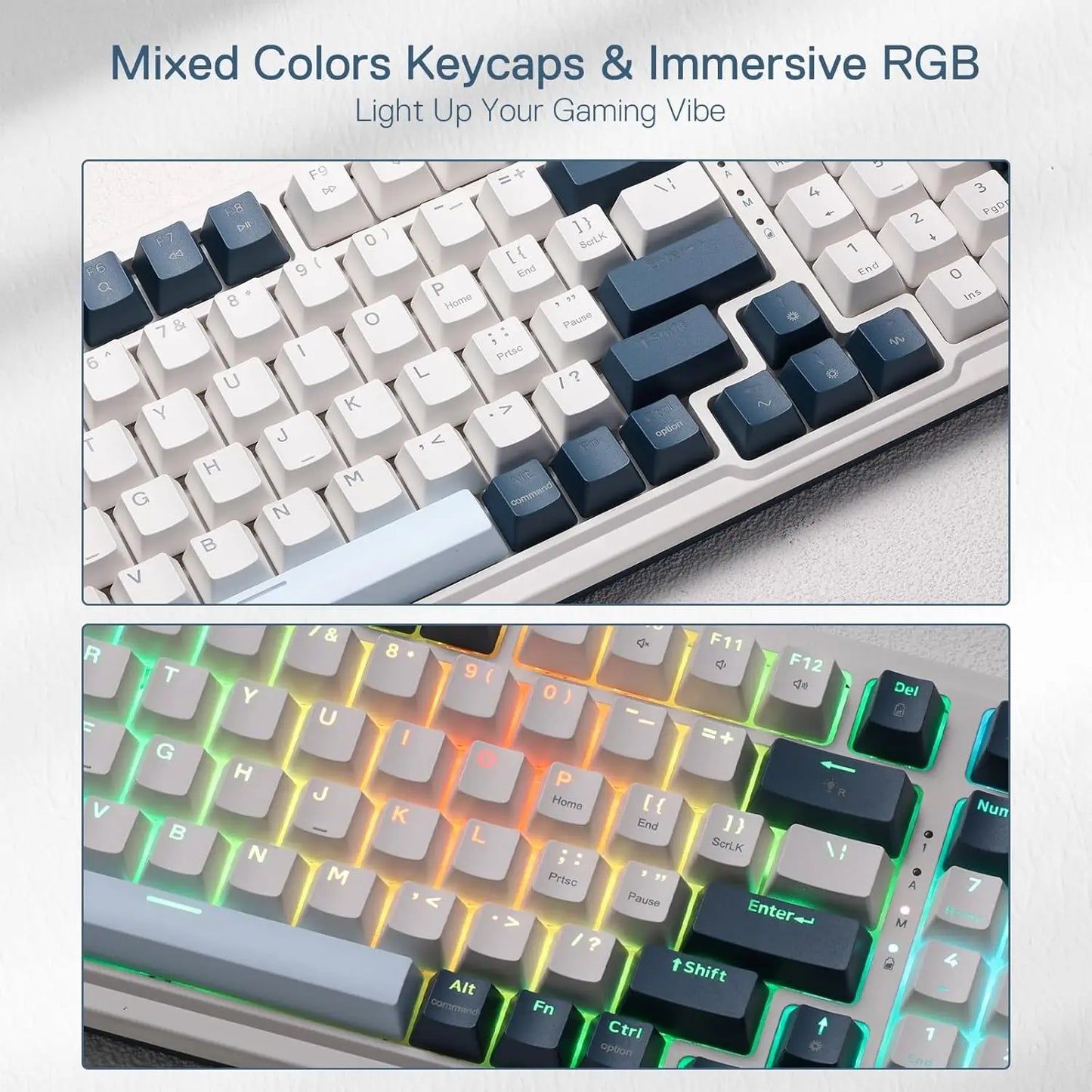 Redragon K686 Pro Mechanical Keyboard 3 Mode Wireless Hot Swap