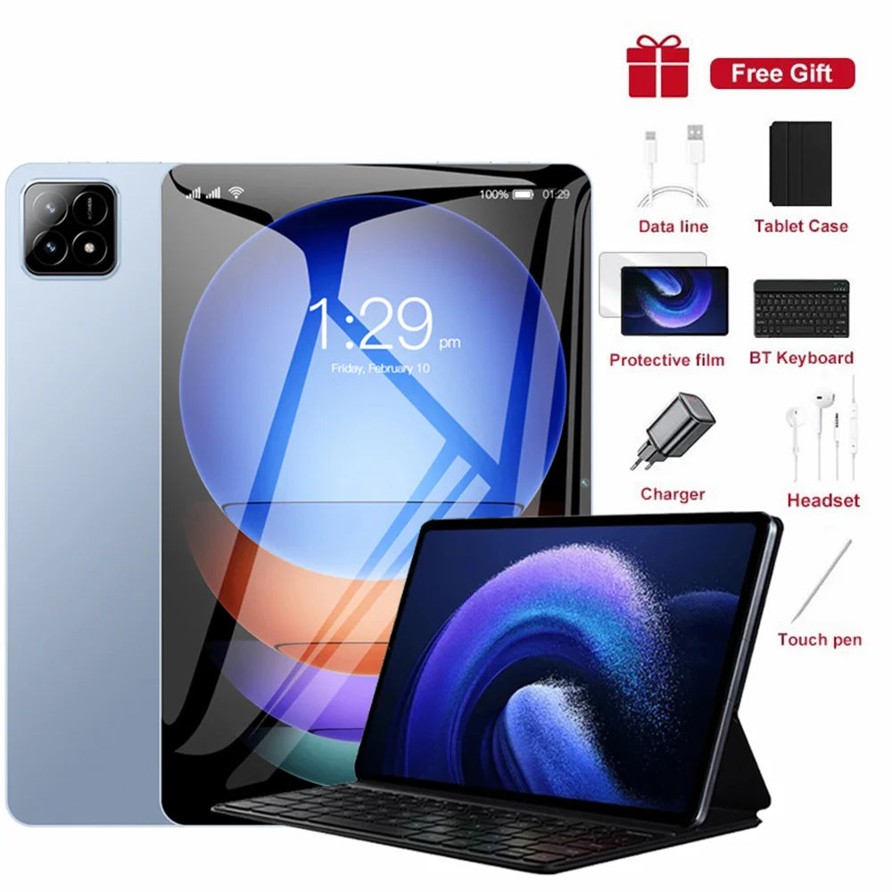 2025 Original Pad 7S Pro Tablet PC 11inch Snapdragon 8 gen3 Tab Android 14 22GB+2TB Tablets 20000mAh 5G Dual SIM WiFi GPS Google