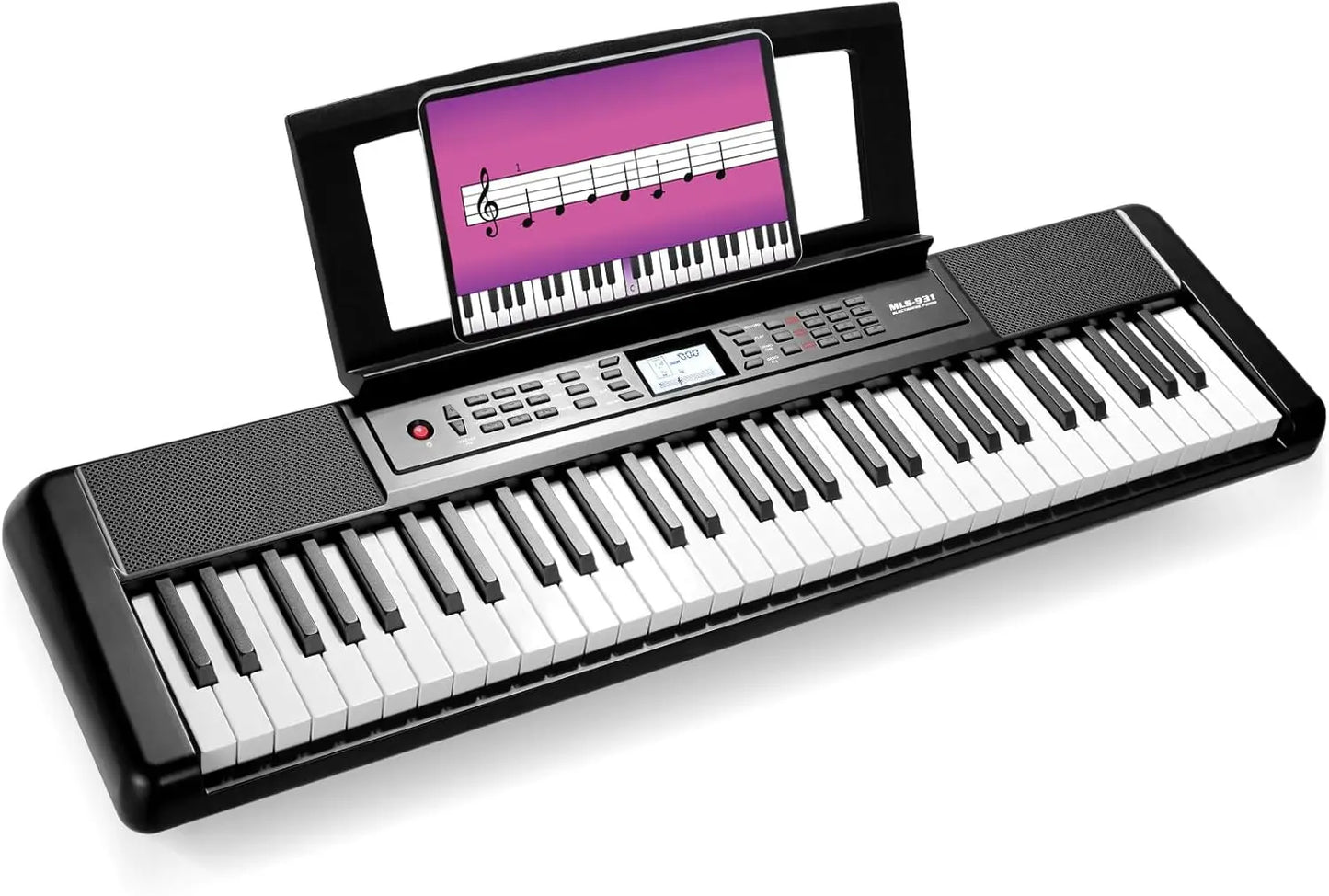 Keyboard Piano Digital Piano 61 Keys, Electric Piano Keyboard for Beginners, 300 Sounds & Teaching Function, Electronic Keyboard