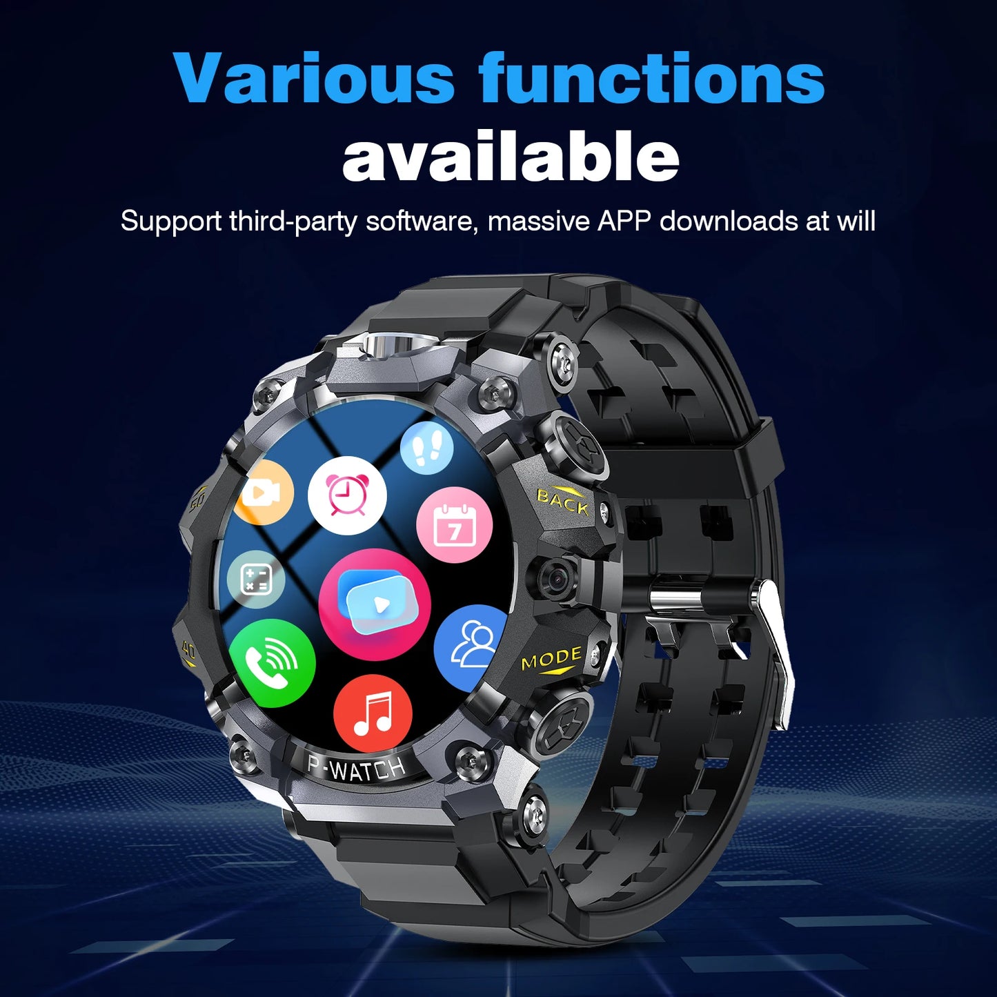Smart watch,sports watches, Change Wallpaper, fitness monitoring,for iPhone/Andriod,wireless calling /dial