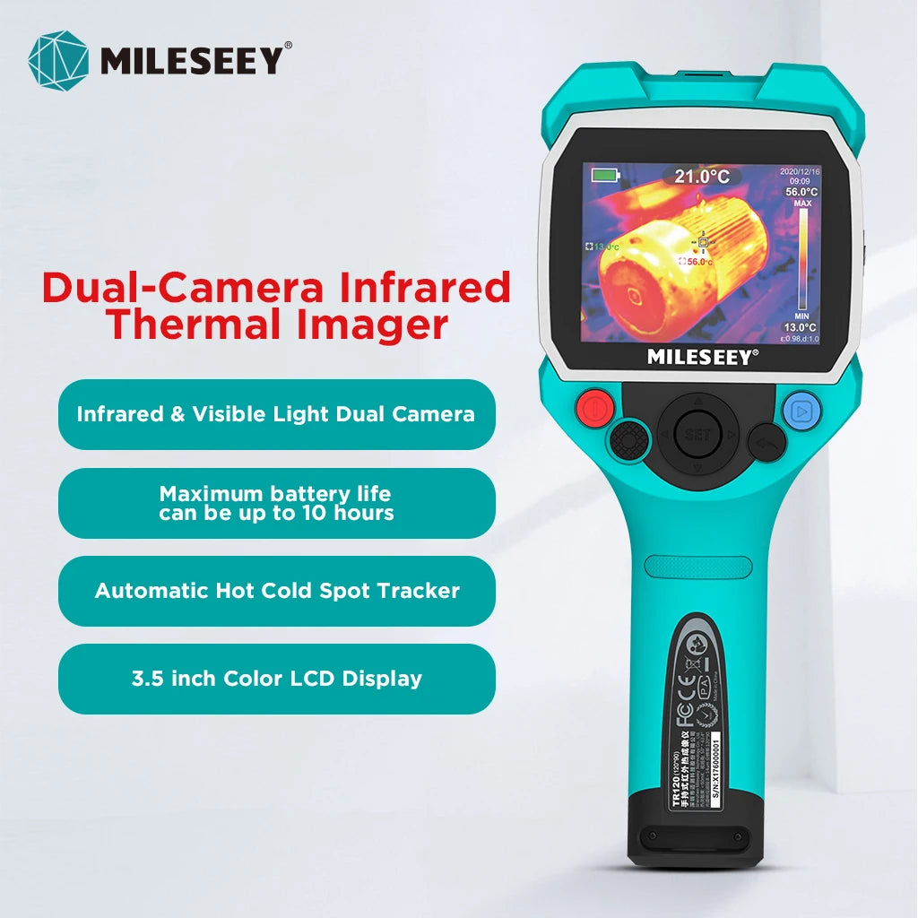 Mileseey TR10 Infrared Thermal Imager Thermal Camera for Leak Detection Portable Camera Termica for Electronics Repair