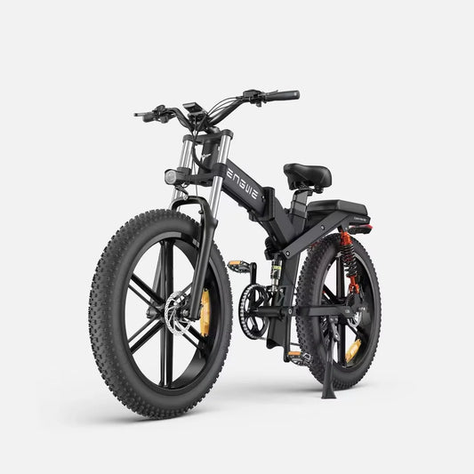 ENGWE X26 E Bike Folding 1000W Motor 48V29.2AH Lithium Battery All-terrain Electric Bicycle Adult 26*4.0 Fat Tire Electric Bike