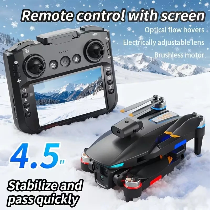 L23 Pro Max Drone, Ultra-long Flight Range, Stable High-altitude Flight, Large-screen Remote Control