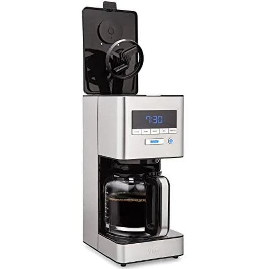 RDT Elite Spinning Sprayhead Coffee Maker | 12-Cup Programmable Coffee Brewer with Bloom Feature and Rotary Dispersion Technolog