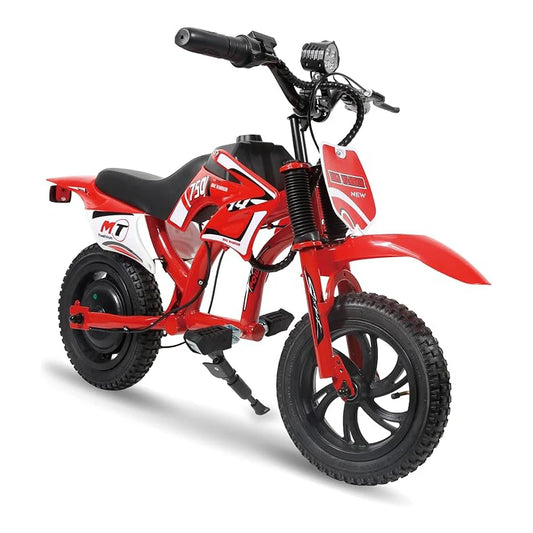 25V Electric Dirt Bike 200W Electric Motorcycle Up to 10MPH & 7 Miles Long Range 3-Speed Modes Motorcycle for Kids Ages 3-10