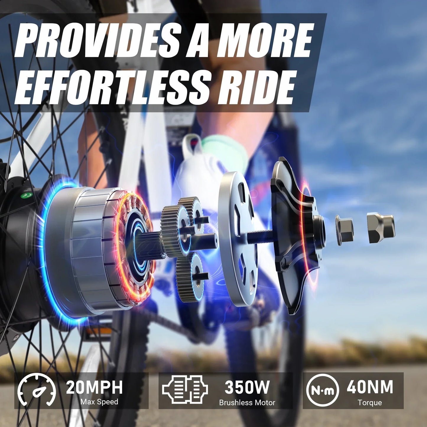 VARUN M24-1 E-Bike For Adults 250W Motor 36V 7.8Ah Battery Mountain Electric Bike 24 Inch Tires City Commuter Electric Bicycle