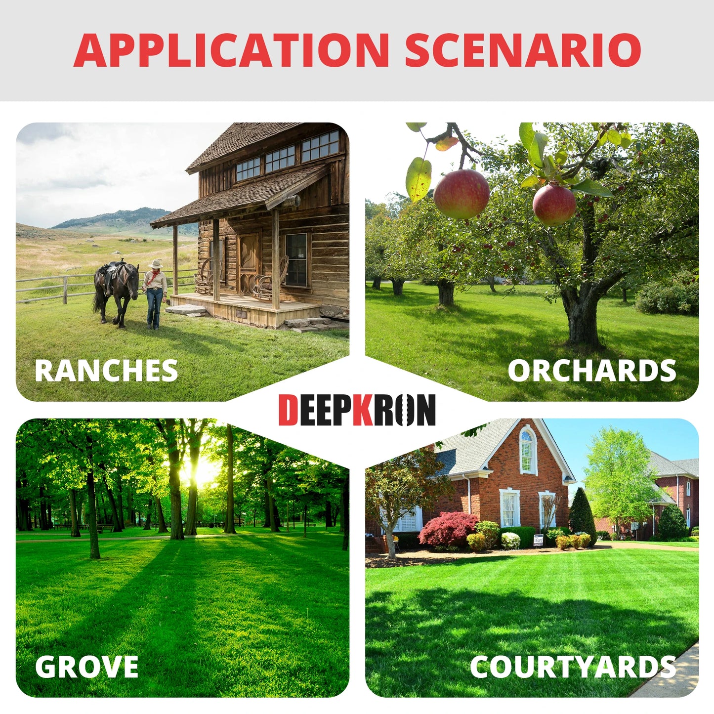 Remote Control Lawn Mower with Gas Engine, 4WD, 45° Slope Climb, 550mm Cutting Width – Ideal for Large Gardens & Farms