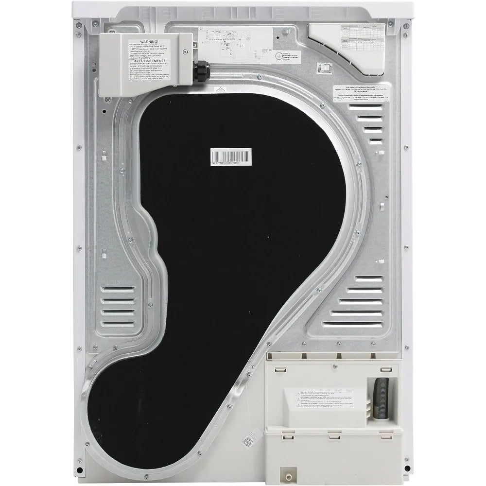 West Bend Clothes Dryer Compact Portable Front Loading for Laundry, Auto and Timed Dry Settings and Anti-Wrinkle, Perfect for Ap