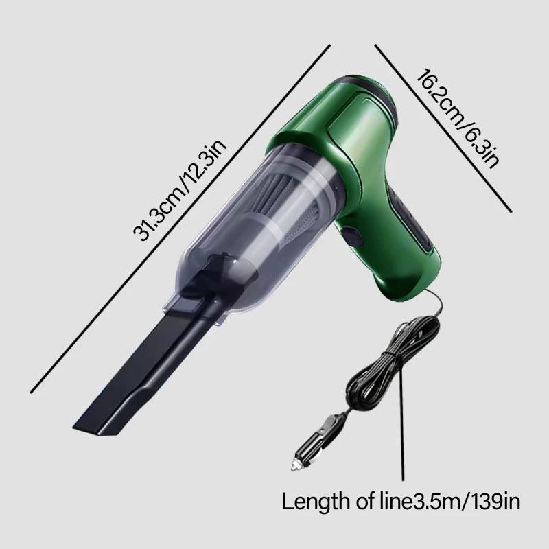 Car vacuum cleaner, high-suction vacuum cleaner, dust blower, handheld vacuum cleaner
