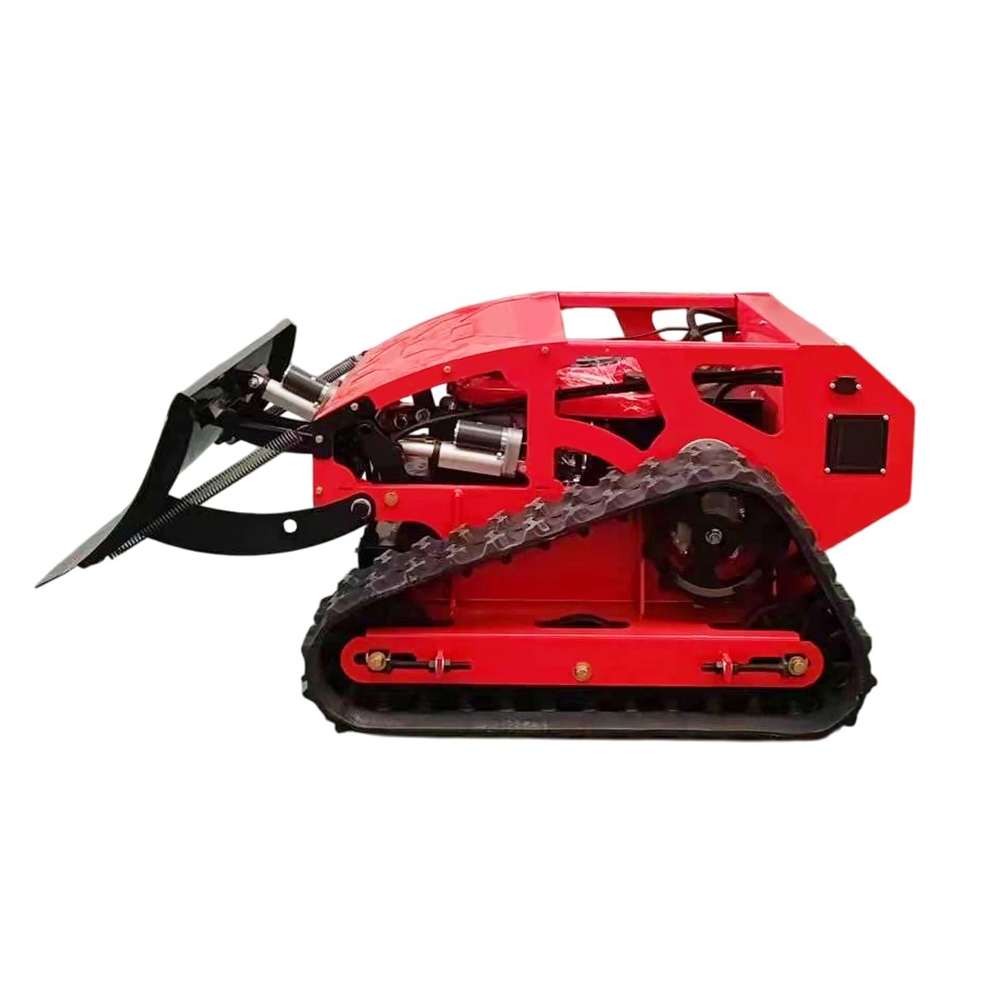 Remote Control Lawn Mower with Gas Engine, 4WD, 45° Slope Climb, 550mm Cutting Width – Ideal for Large Gardens & Farms
