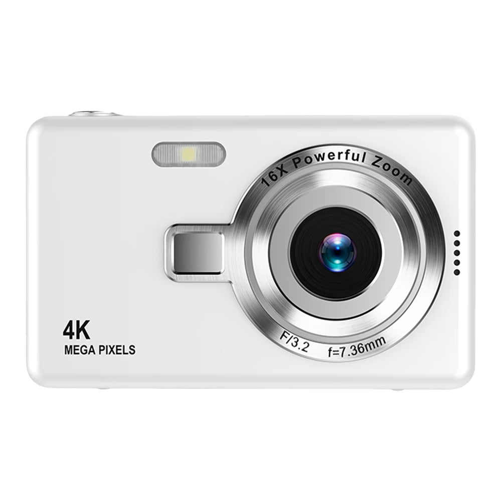 4K HD 1080P Digital Camera Anti-Shake Autofocus Vlogging Camera 2.4 Inch IPS Screen Photography Camera for Kids Adults Beginners