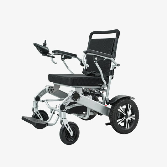 Electric Wheelchair for Adults - Lightweight, Foldable, Portable, All-Terrain, Motorized, Weight Capacity 264 Lbs