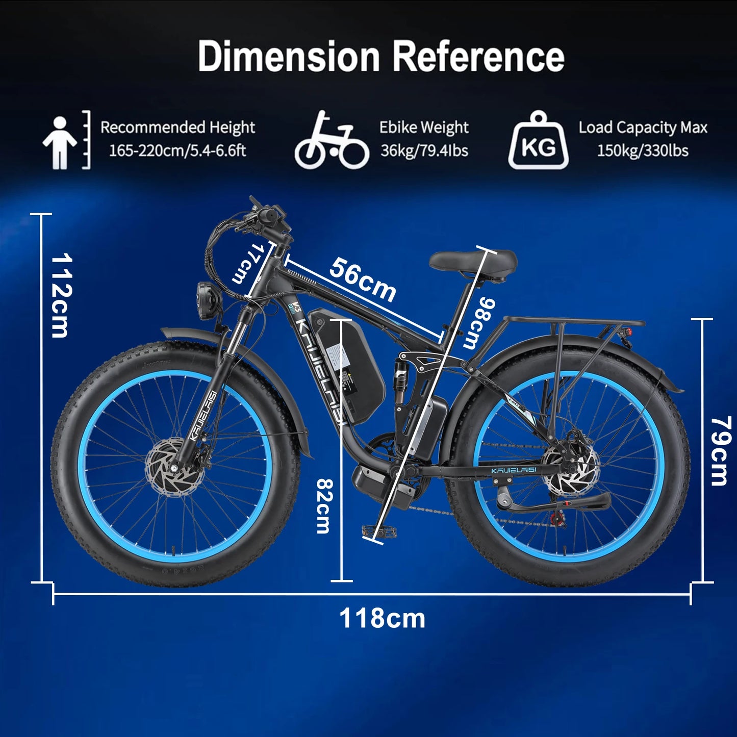 Electric Bike 3000W Dual Motor 52V 26AH Battery Hydraulic Brake Adult Off-Road E Bike 24*4.0 Inch Fat Bike Snow Electric Bicycle
