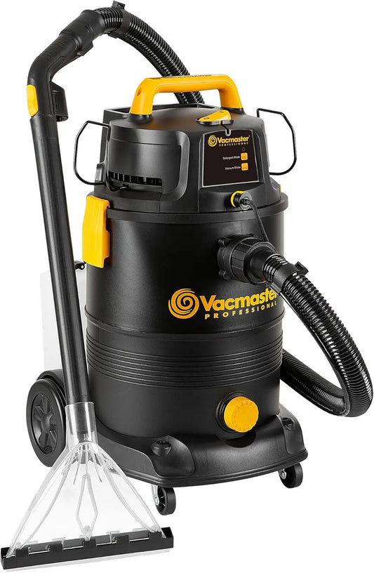 8-Gallon Wet/Dry Vacuum Cleaner with 5.5 HP, Shampoo Function for Carpets and Upholstery