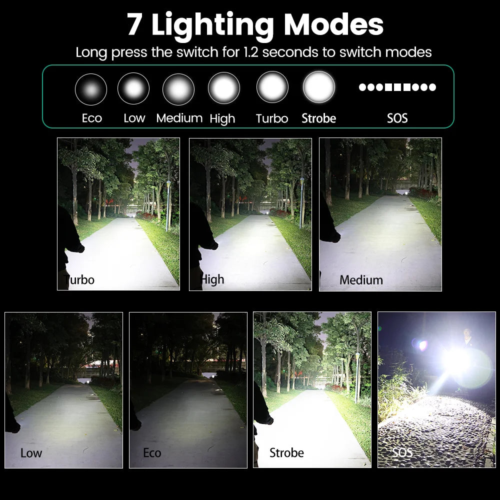 Sofirn SP31 V2.0 Led Flashlight 1200lm 18650 XPL-HI LED Torch Light Tactical Lamp High Power Flashlight 5300-5700K Lanterna