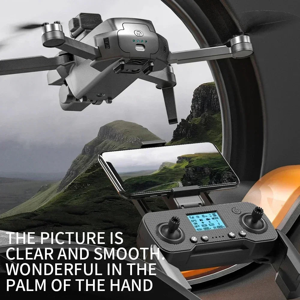 ZLL SG107 MAX RC Drone Professional 4K HD Camera GPS Intelligent UAV 5G Obstacle Avoidance WIFI Optical Flow Mode Brushles Motor