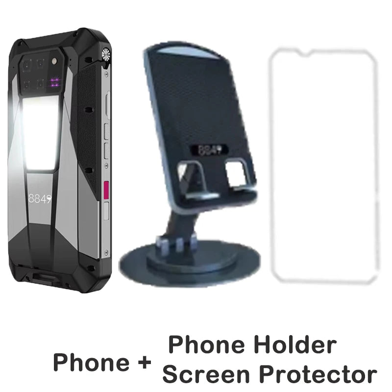 8849 Tank 3 Pro Unihertz Rugged Projector Smartphone 23800mAh 5G Android14 Outdoor Phone 512GB+36GB 120W Fast Charging Dual Sim