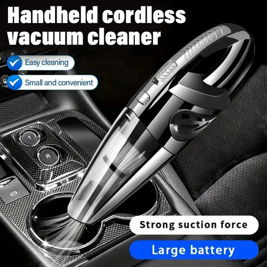 Cordless Handheld Vacuum Cleaner Powerful Cyclonic Suction Car Interior Cleaning Portable Rechargeable For Pet Hair At Home