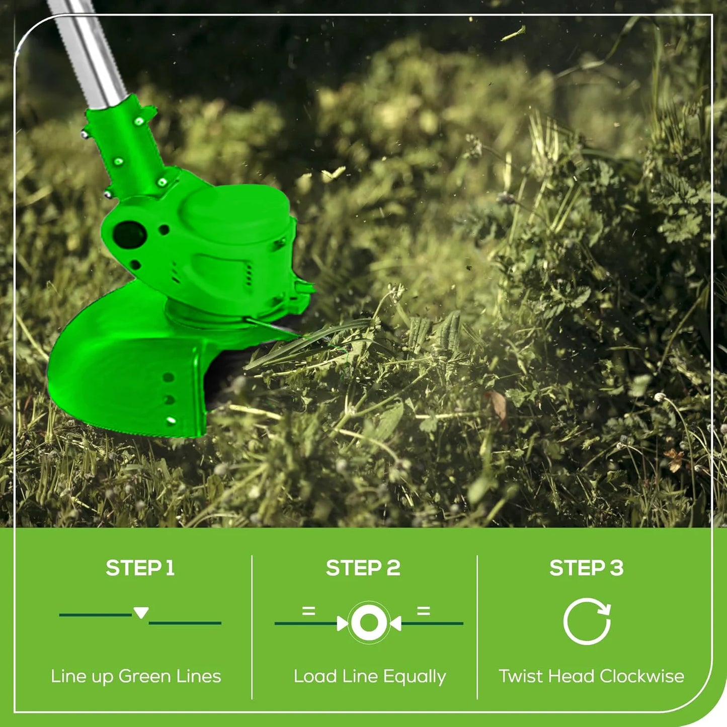 Lawn Care Cordless Trimmer And Leaf Blower Combo Kit