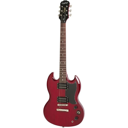 SG Special Electric Guitar Cherry for Rock and Blues Performances with Rich Tone Smooth Playability and Premium Finish for Prof