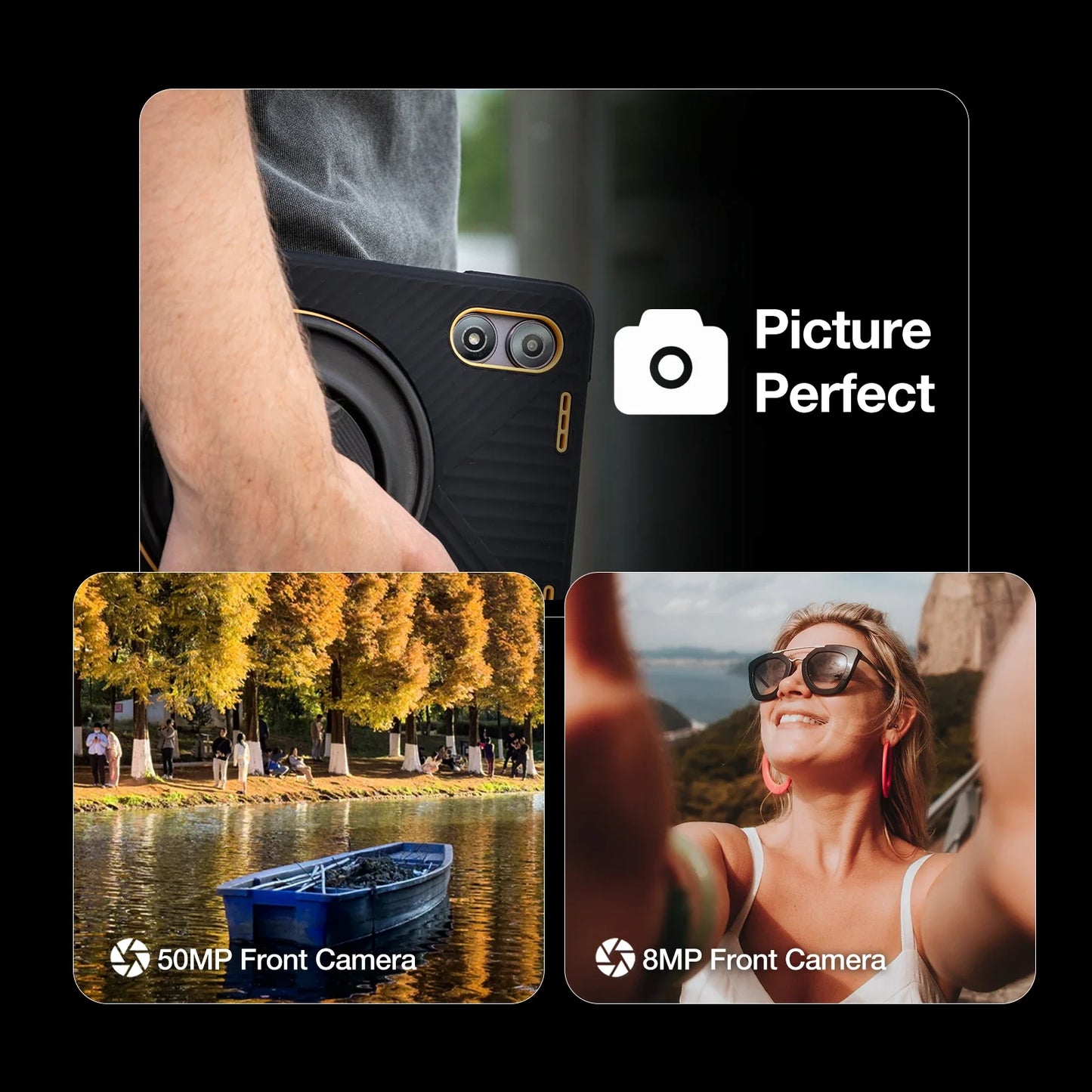 Amecrian Version AGM PAD P2 Active 11” FHD Rugged Tablet P2W Waterproof, Drop-proof, 8GB+256GB, Android 14, G99, Widevine L1