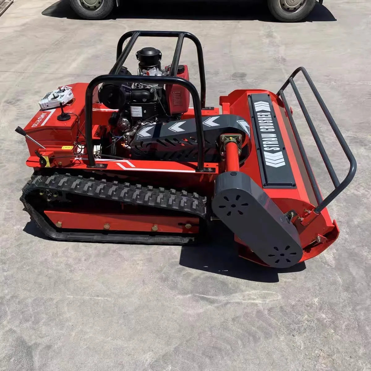 Customized CE Intelligent Remote Lawn Mower Fully Automatic Lawn Mower Robot All Terrain Landscaping Large Cutting Mach