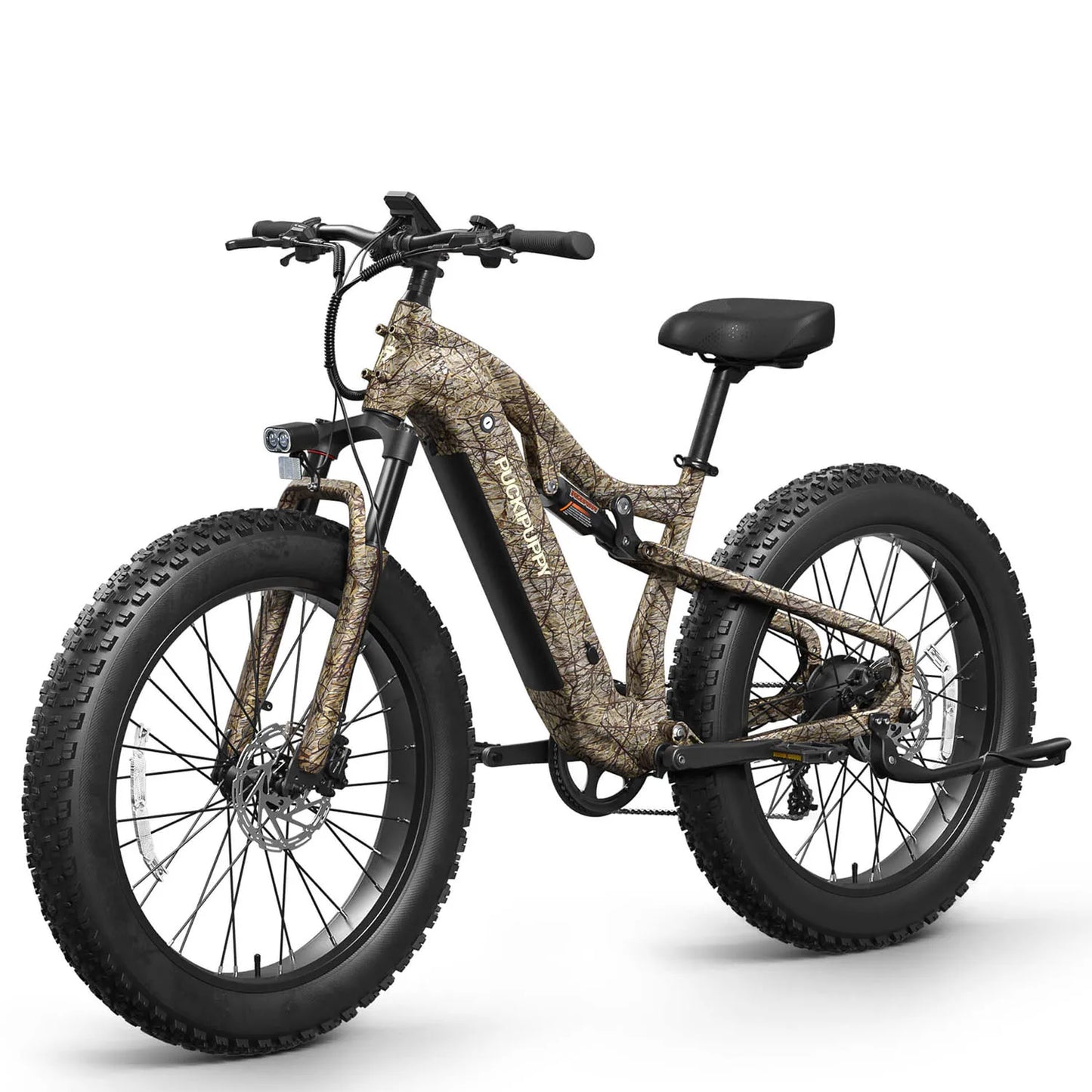 PUCKIPUPPY Labrador pro Electric Bike 1350W Peak 48V 20AH Battery Ebike 26" Fat Tire Electric Mountain Bike 2-Year Warranty