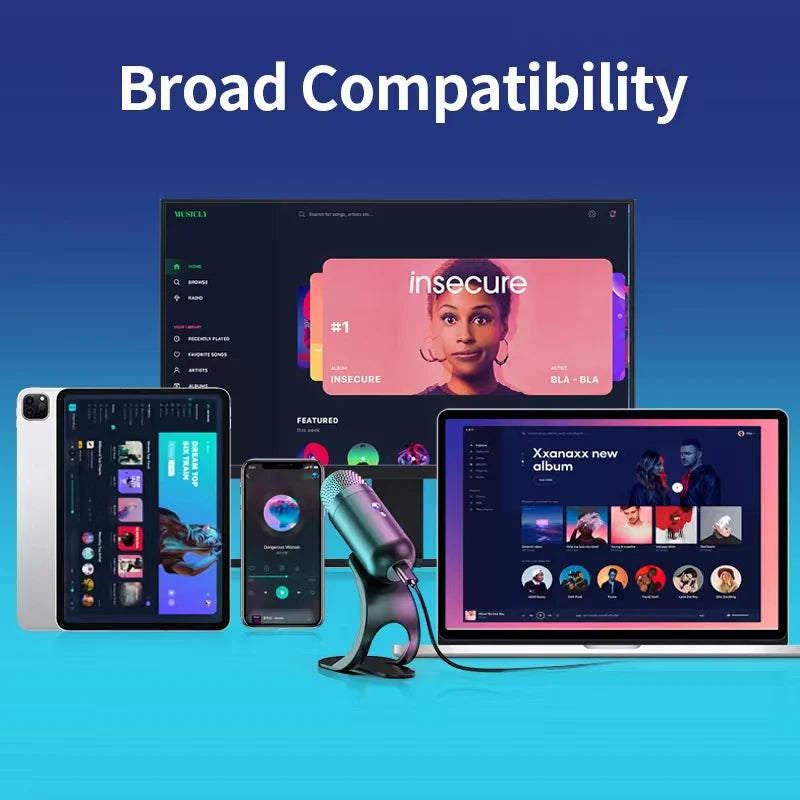 Popu Pine Professional Wired Condenser Conference Microphone