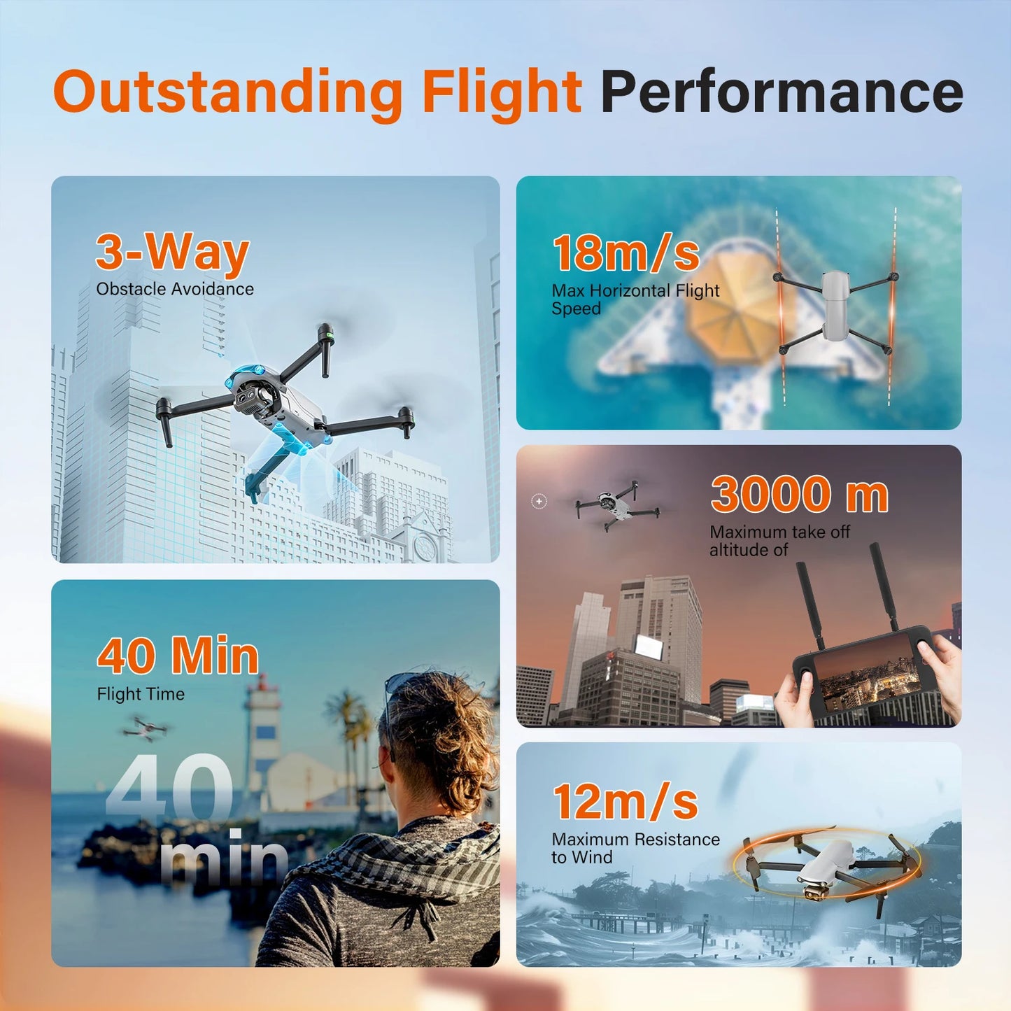 Autel EVO Lite 640T Thermal Drone, with AI Target Recognition and Positioning Design