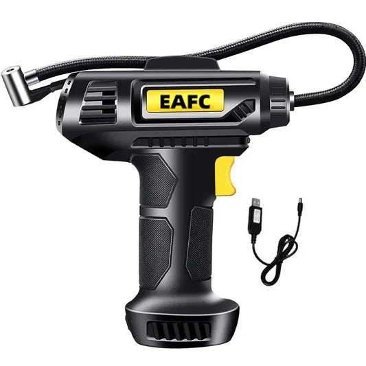 EAFC Compressor for Cars 150PSI Air Pump with Battery Portable Car Tyre Inflator for Car Motorcycle and Bicycle Tires Electric