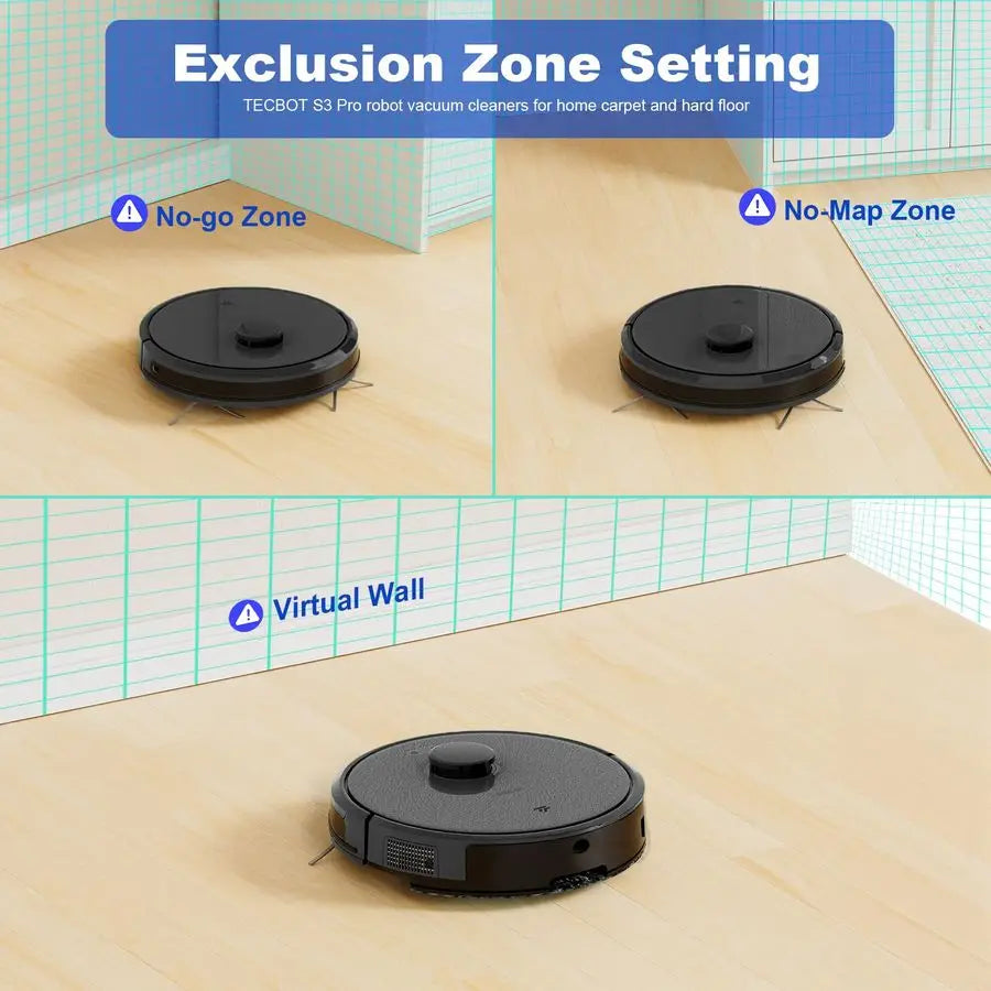 S3 PRO Robotic Vacuum Cleaner and mop, LiDAR Navigation, 150mins Runtimeamp4,000Pa Suction, Automatic Charging Robot Vacuum Clea