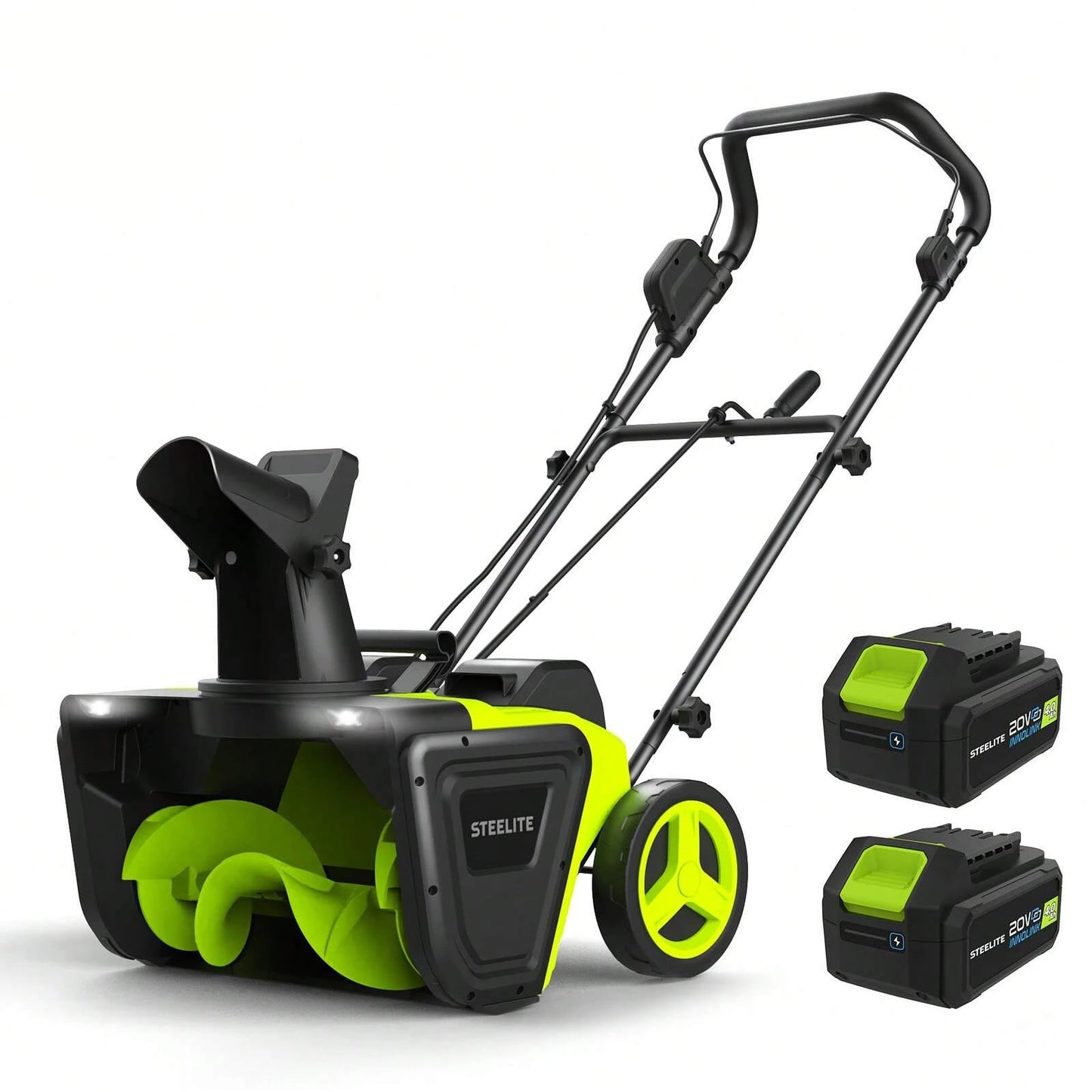 Deli Cordless Snow Blower Shovel 42V Batteries Included