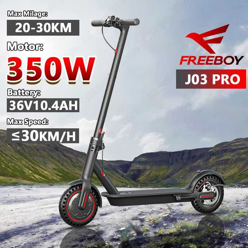 Foldable EScooters 350W Motor 36V10.4AH Battery Smart Link Application Electric Scooter 8.5-inch Explosion-Proof tires E-Scooter