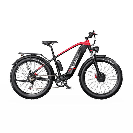 DUOTTS F26 Hydraulic Disc Brakes E-Mountain Bike For Adult 48V 20Ah Battery Dual Motor 26" Fat Tire Off-road Electric Bicycle
