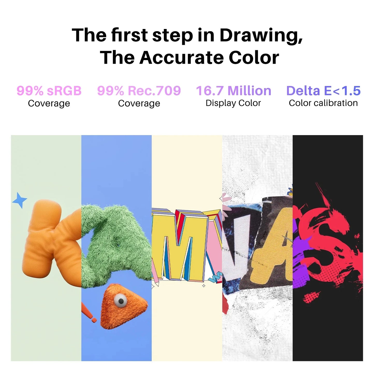 Huion Tablet Kamvas 13 (Gen 3) Graphics Tablets Monitor 16K Levels Pressure 13.3 Inch Screen Drawing Display PenTech 4.0 Stylus