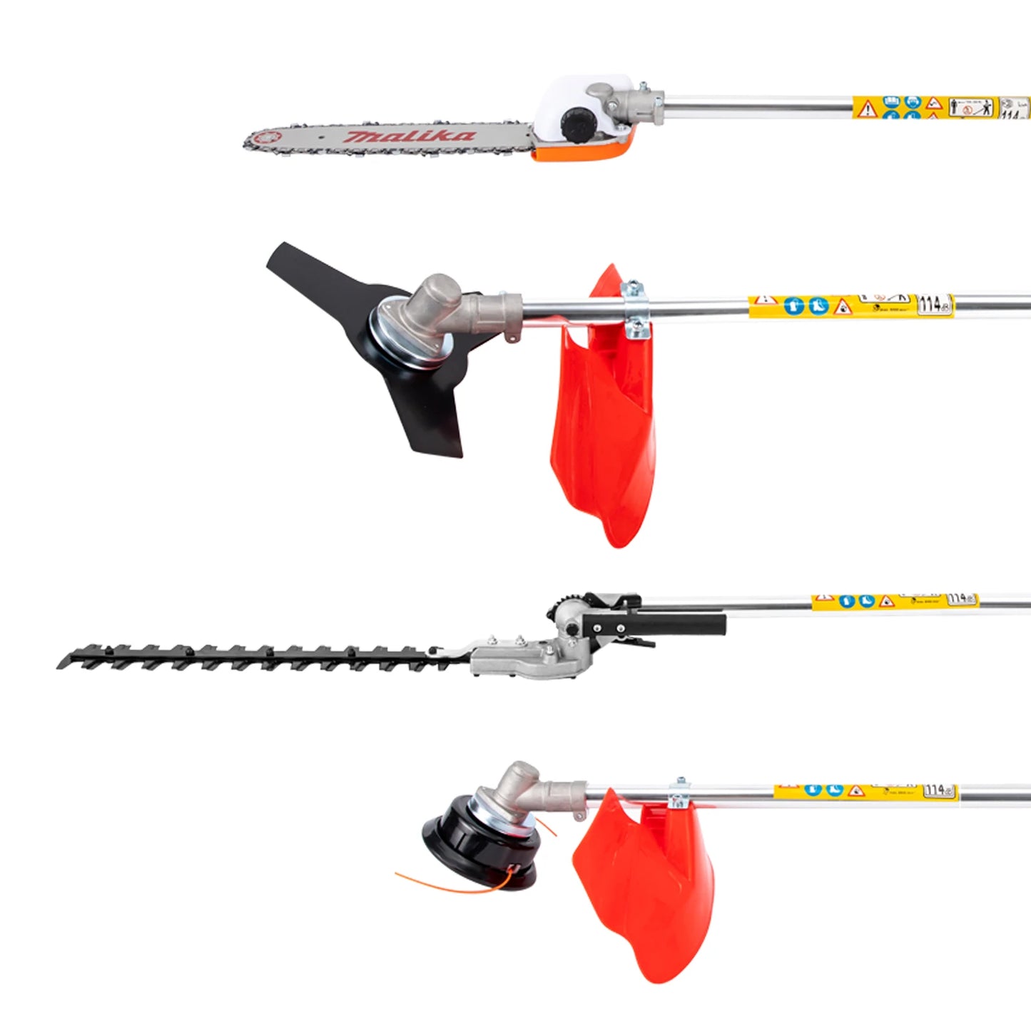 CNCEST 52cc Backpack Gas Lawn Mower Weed Wacker Tool Kit