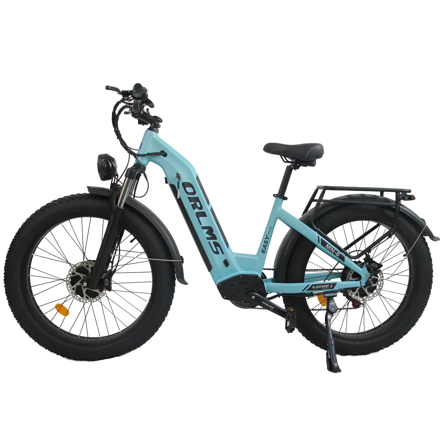 ORLMS MN-6 1000W*2，adult E-bike 52V 23Ah battery  Electric Bike,26-inch All-terrain fat tire E-Mountain bike