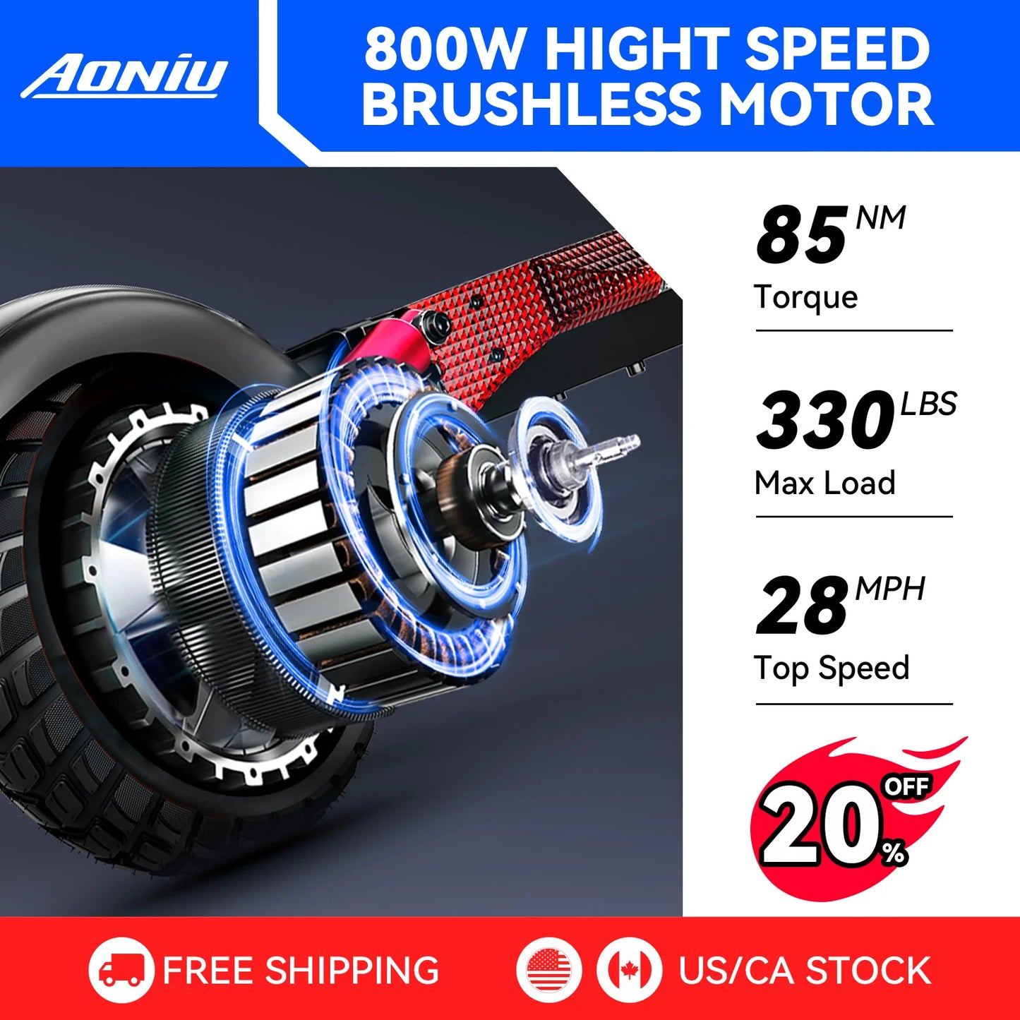 AONIU M4 Electric Scooter for Adults with seat 28mph Speed 31Miles Heavy Duty 330+ lbs 10inch Off Road Wheel Foldable Escooter