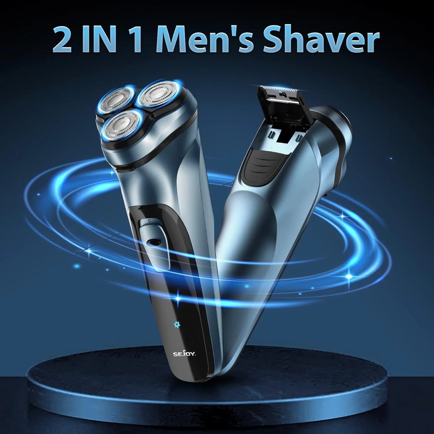 Sejoy Electric Razor for Men Rechargeable Electric Razor Shaving Machines  Mens Electric Shavers,