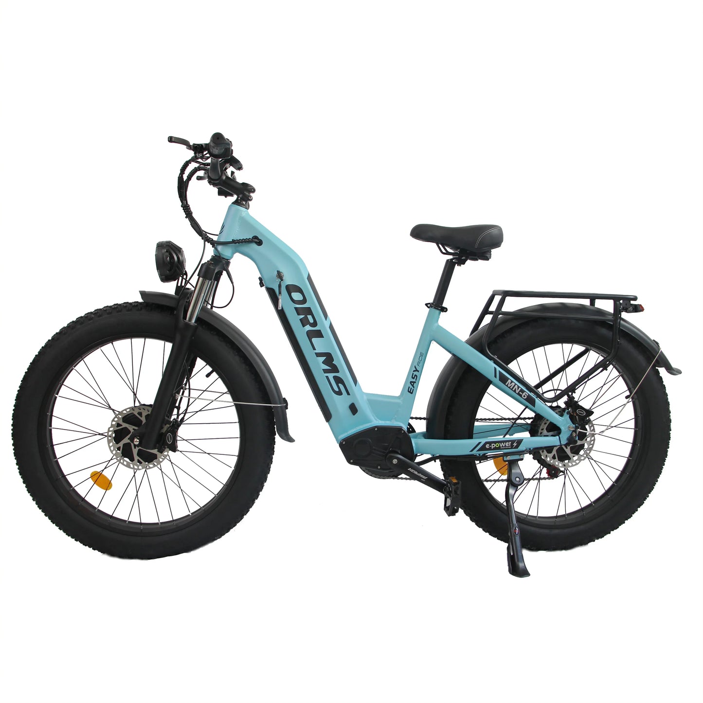 ORLMS MN-6 1000W*2，adult E-bike 52V 23Ah battery  Electric Bike,26-inch All-terrain fat tire E-Mountain bike
