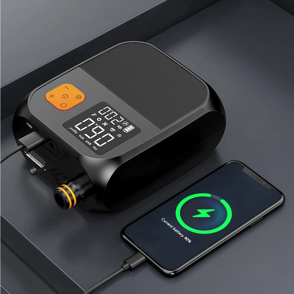 25PSI High Pressure Portable Air Compressor Stand Up Paddle SUP Pump Inflation Paddle Board Pump for Surfing Kite Mattress Tent